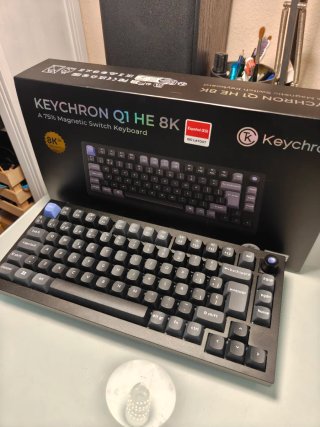Keychron Q1 HE 8K Teclado Magnético