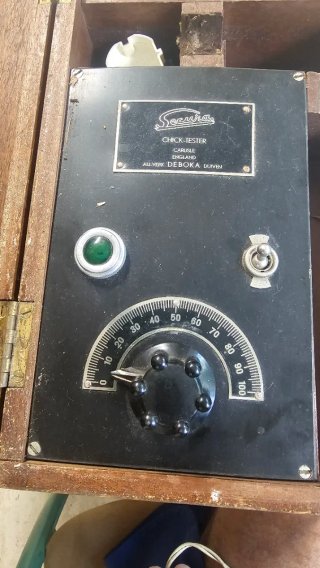 Comprobador Eléctrico Vintage Soen