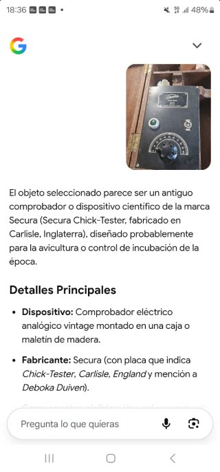 Comprobador Eléctrico Vintage Soen