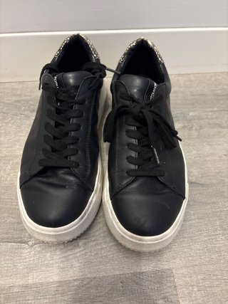 Zapatillas Calvin Klein Piel Negras Talla 38