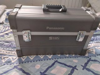 Cámara Panasonic VHS Maletín