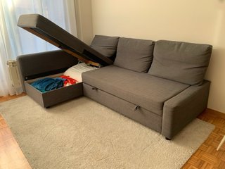 Sofá Cama Ikea Friheten Gris