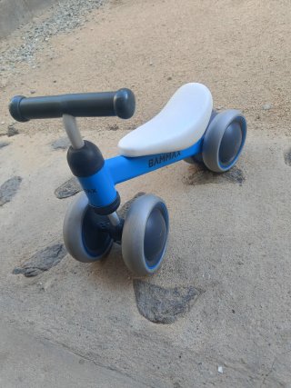 Bicicleta de aprendizaje BAMMAX azul