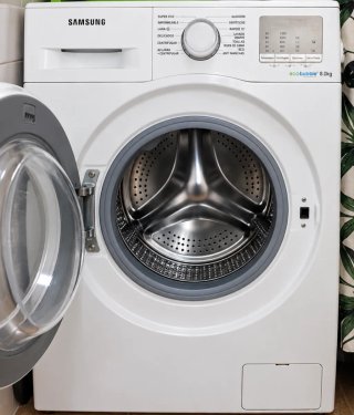 Lavadora Samsung ecobubble 8.0kg