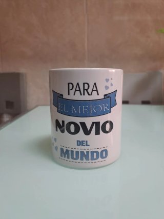 Taza El Mejor Novio del Mundo