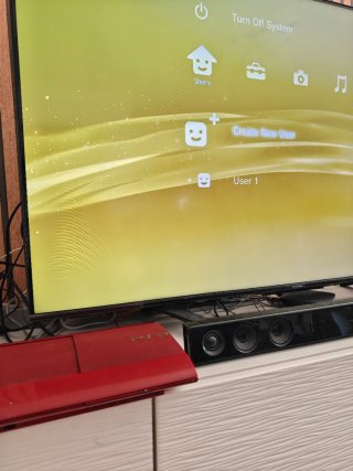 PS3 (PlayStation 3) Super Slim Vermelha