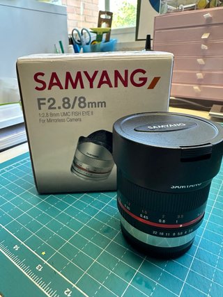 Objetivo Samyang 8mm f/2.8 Fisheye Fuji