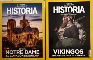 2 Revistas Historia National Geographic Especiales