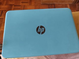 Portátil HP Stream 14-ax0XX Azul y cargador