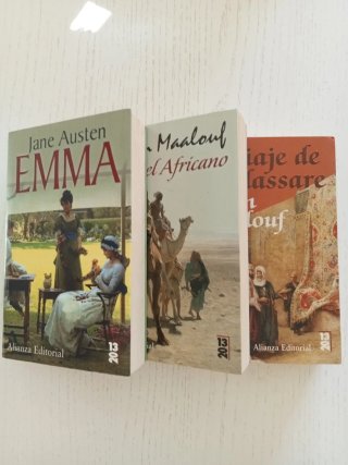 Pack de tres libros de Alianza