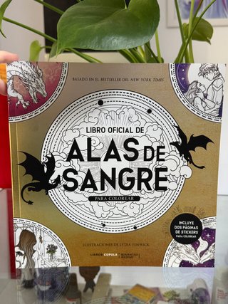 NUEVO Libro oficial de Alas de Sangre colorear