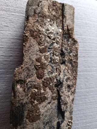 Pirita Dorada en Matriz
