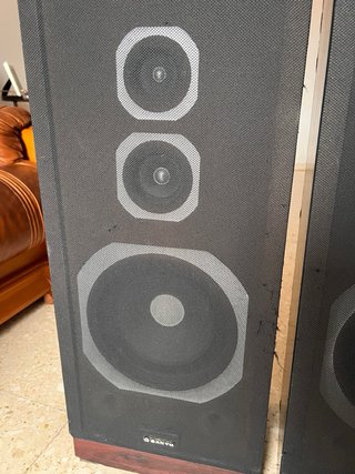 Pareja de altavoces de columna / torres vintage.