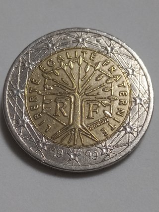 1 M. 2 €. FRANCIA 1999 ( 1ª edición )