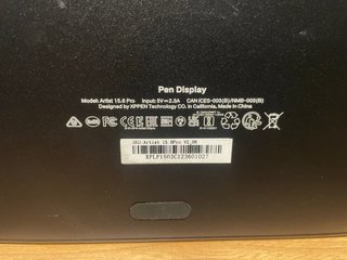 Tableta Gráfica XP-Pen Artist 15.6 Pro