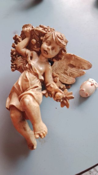 Ángel Decorativo Vintage 19 cm