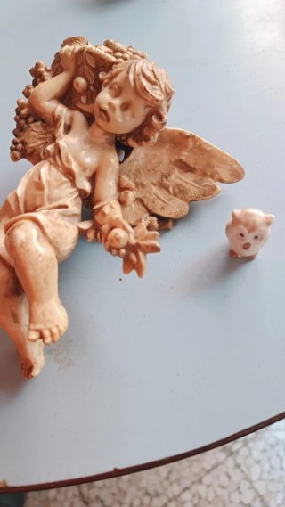 Ángel Decorativo Vintage 19 cm
