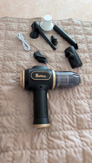 Aspiradora Portátil Belibuy + Accesorios