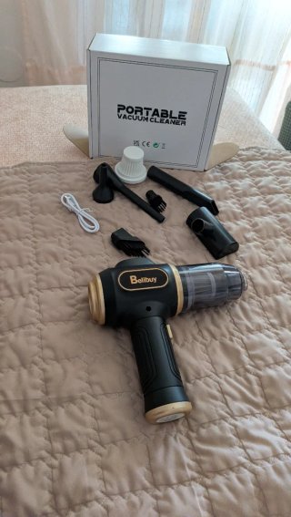Aspiradora Portátil Belibuy + Accesorios