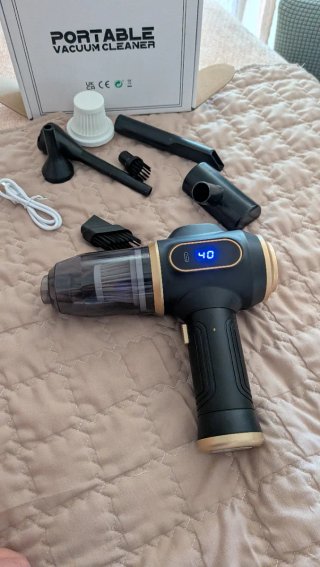 Aspiradora Portátil Belibuy + Accesorios