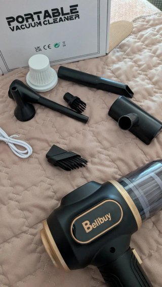 Aspiradora Portátil Belibuy + Accesorios