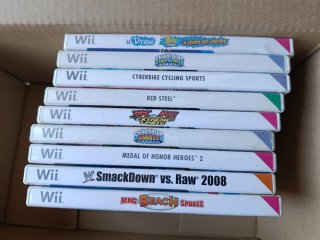 Lote de 9 Videojuegos para Nintendo Wii