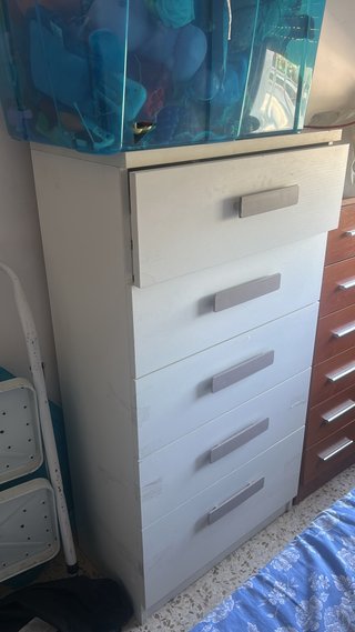 Cajonera Blanca de Madera Granada motril