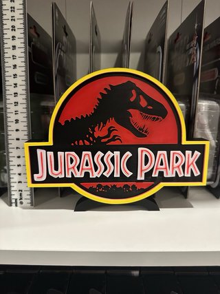 Jurassic Park 3D logo
