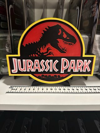 Jurassic Park 3D logo