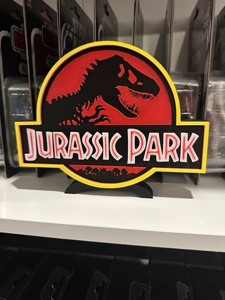 Jurassic Park 3D logo