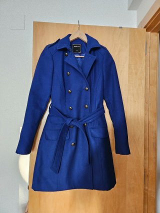 Abrigo Azul Corte Militar Suitblanco