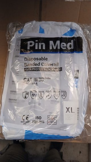 Buzo Desechable Cat III Talla XL