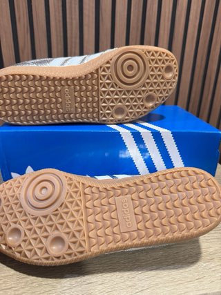 Adidas Samba Prateados Originais
