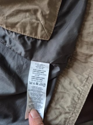 Chaquetón Beige Talla M