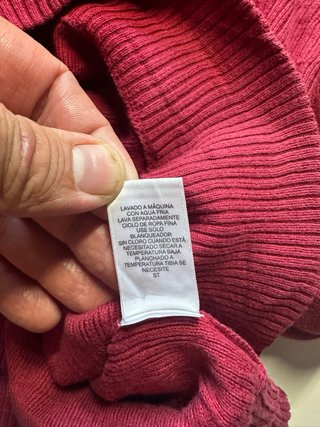 Jersey Levi's Rojo Burdeos Talla XL