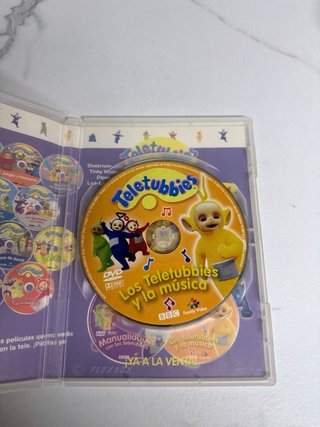 DVD Los Teletubbies y la música