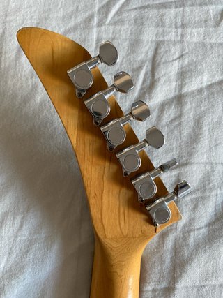 Guitarra Eléctrica Flying V Negra