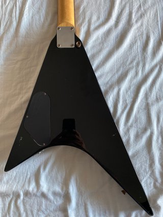 Guitarra Eléctrica Flying V Negra