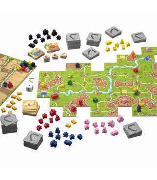 Carcassonne Plus Big Box - Juego de Mesa Completo