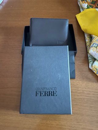 Portafoglio in pelle Gianfranco Ferrè