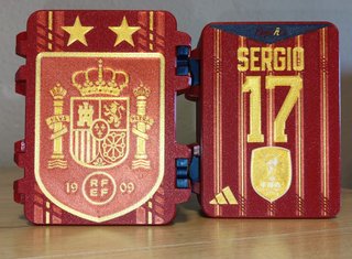 Caja liga este Panini cromos España 2 estrellas