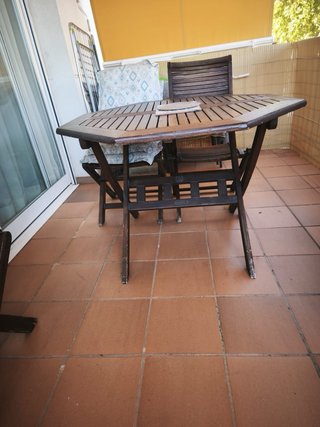 Conjunto Mesa y 4 Sillas de Jardín de Teka