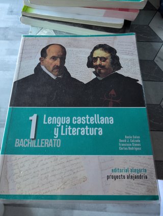Lengua castellana y literatura, 1 Bachillerato