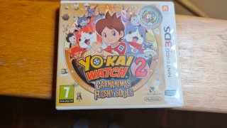 Caja del Videojuego Yo-kai Watch 2 Carnanimas 3DS