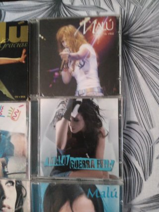 Lote 6 CDs Malú (uno de ellos CD+DVD)