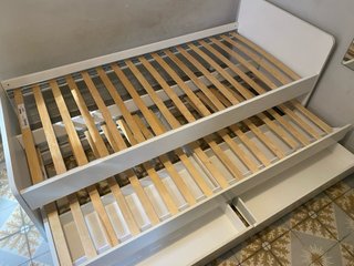 Cama individual nido 90 IKEA SLÄKT doble