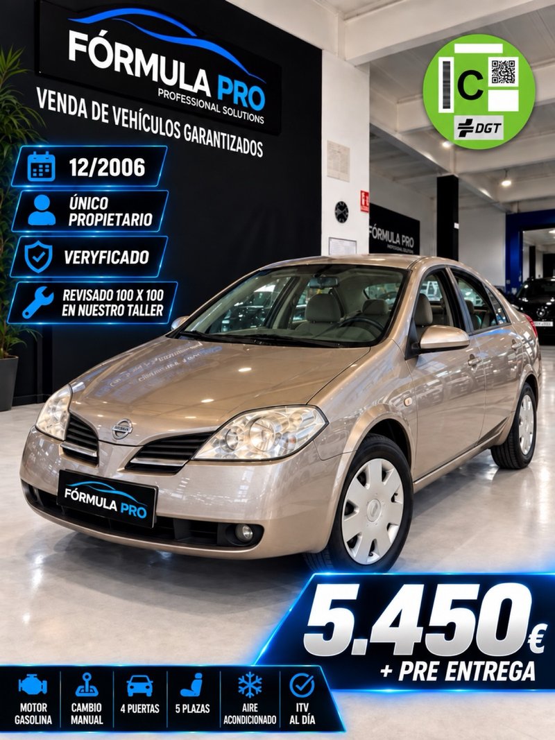 Nissan Primera Hatchback 1.6 Visia / Acenta 2007