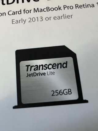 Transcend JetDrive Lite 350 256GB