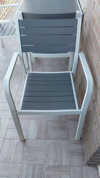 Conjuntos de Mesa y 4 Sillas de Terraza