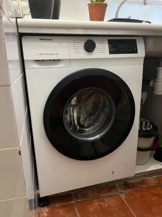 Lavadora Hisense Steam Inverter 9kg